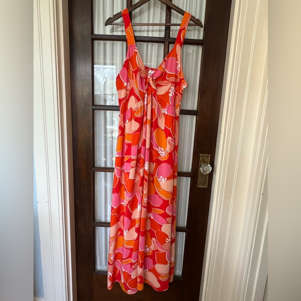 Vibrant Multicolor Maxi Dress